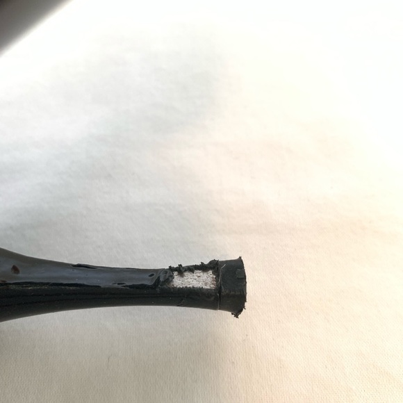 Stuart Weitzman Patent Leather Open Toed Heels - Picture 5 of 6